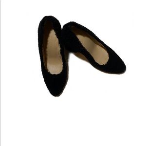 Fuzzy Helmut Lang Heels